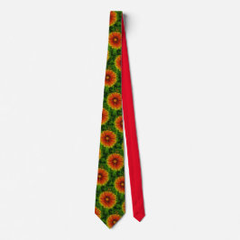 "Flower Power" Neck Tie  Slips