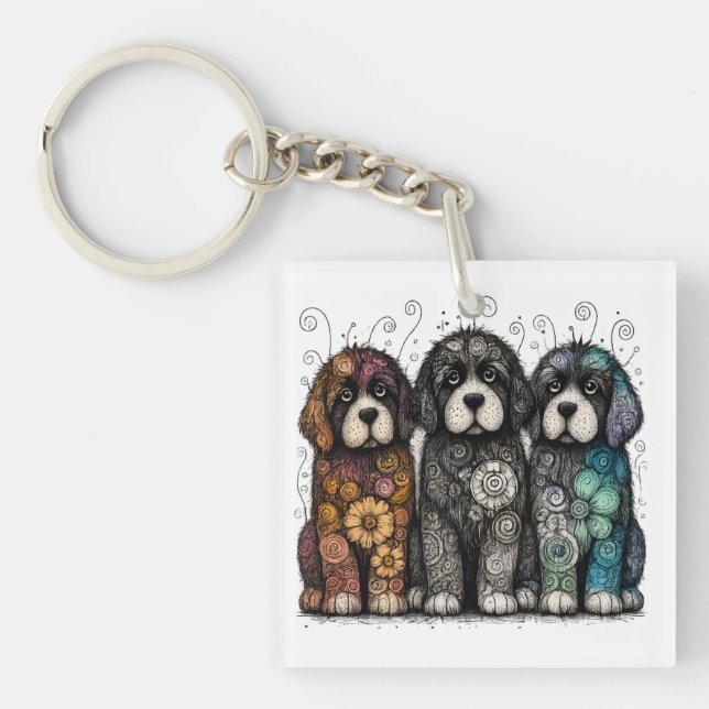 Flower Power Newfies (Framsidan)
