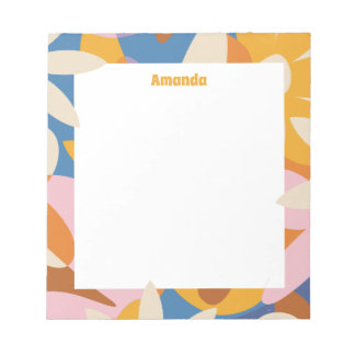 Flower Power Notepad Anteckningsblock