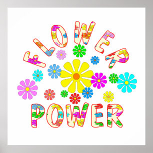 Flower power poster