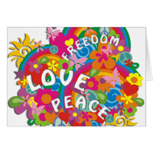 Flower Power Rainbow OBS Kort