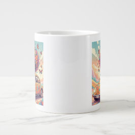 Flower Power Ride Mug Jumbo Mugg
