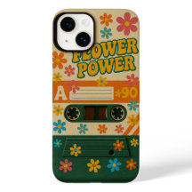 Flower Power Sixties Apple iPhone 14 Fodral
