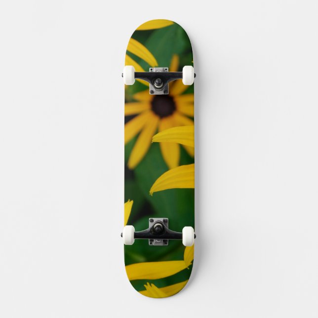 Flower Power Skboard Mini Skateboard Bräda 18,7 Cm (Framsida)