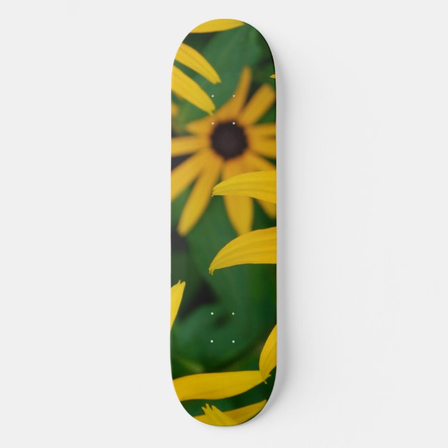Flower Power Skboard Mini Skateboard Bräda 18,7 Cm (Framsida)