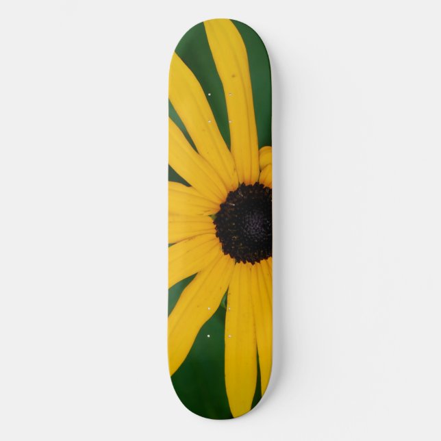 Flower Power Skboard Old School Skateboard Bräda 18 Cm (Framsida)