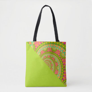 Flower Power Spiral SOLIG Tygkasse