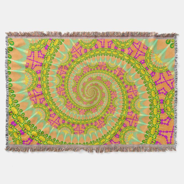 Flower Power Spiral SUNNY Filt (Framsidan)