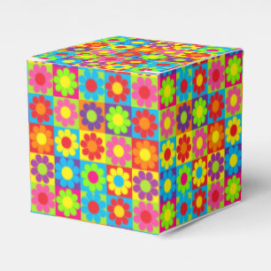 Flower Power Squares Presentaskar