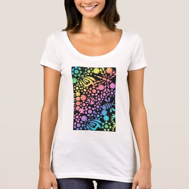 Flower Power T Shirt (Framsida)