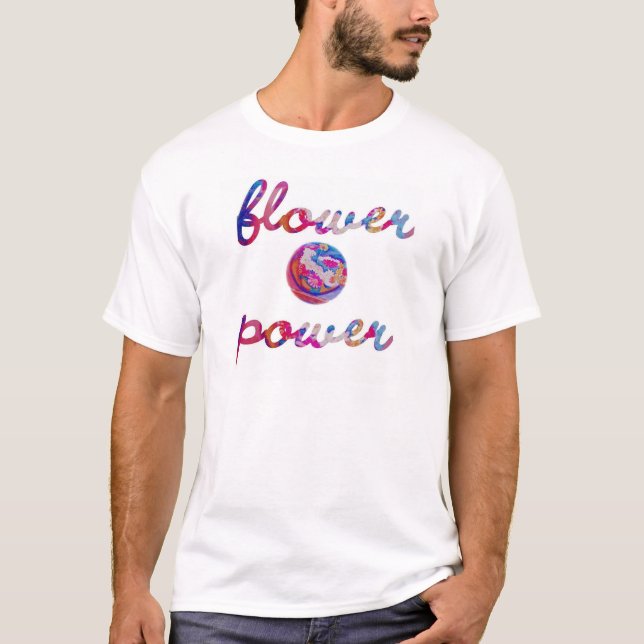 flower power t-shirt (Framsida)