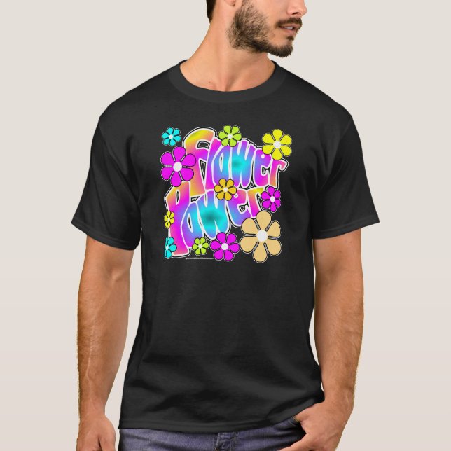 Flower power t-shirt (Framsida)