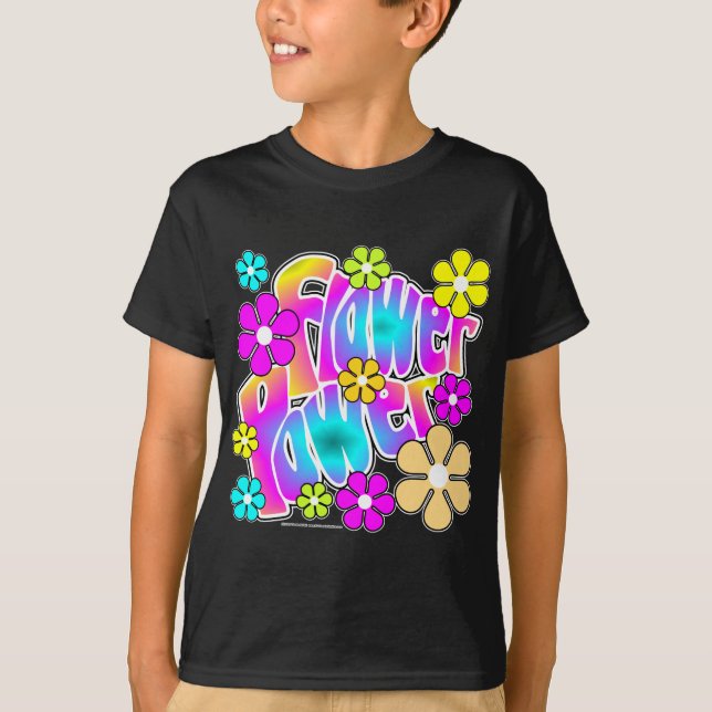 Flower power t-shirt (Framsida)