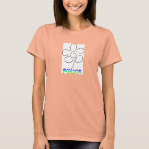 Flower power tee
