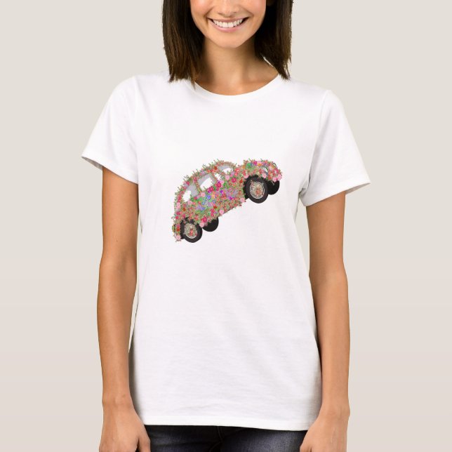 Flower power tee shirt (Framsida)