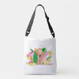 Flower Power Tote Bag Axelväska