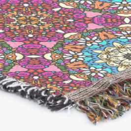 Flower Power V Garden Groovy Filt