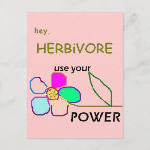 Flower Power-vykort Vykort