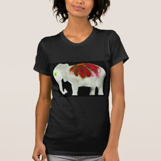 Flower powerelefant tee