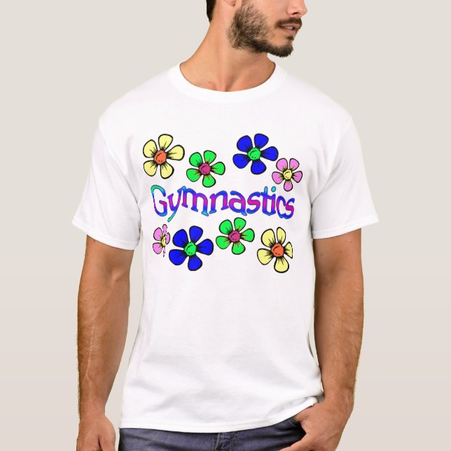 Flower powergymnast tee shirt (Framsida)