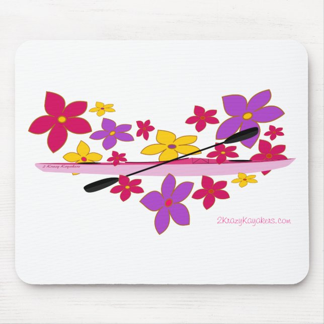 Flower powerkajak musmatta (Framsidan)