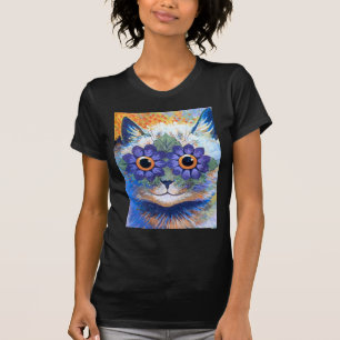 Flower powerkatt t shirt