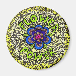 Flower powermagnet magnet