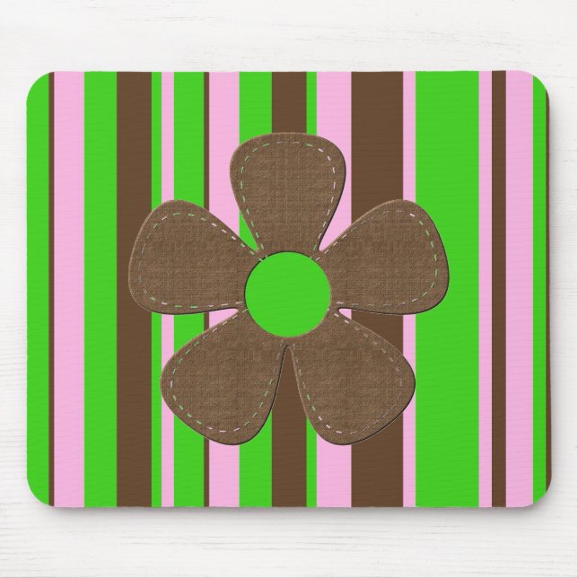 Flower powermousepad musmatta (Framsidan)