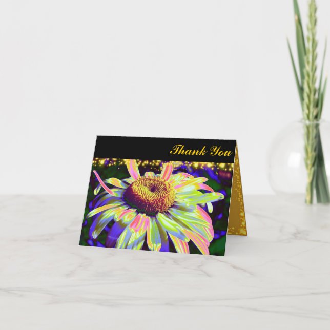 Flower powertackkort tack kort (Framsida)