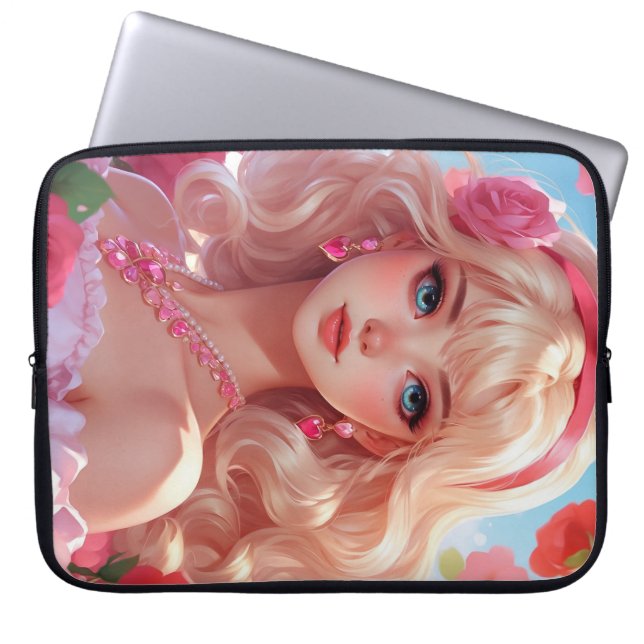 Flower princess laptop fodral (Framsidan)