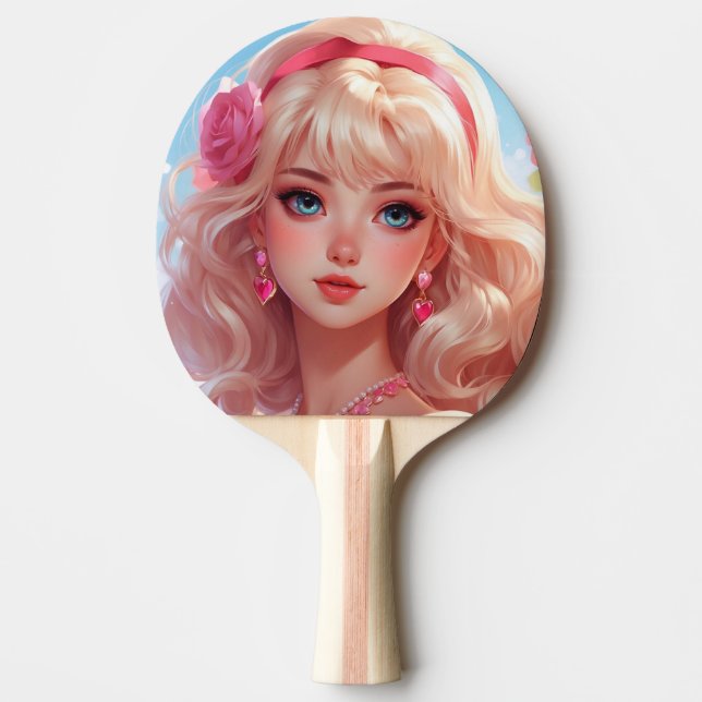 Flower princess pingisracket (Framsidan)