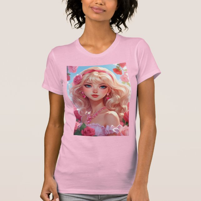 Flower princess t shirt (Framsida)