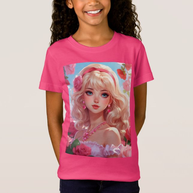Flower princess t shirt (Framsida)