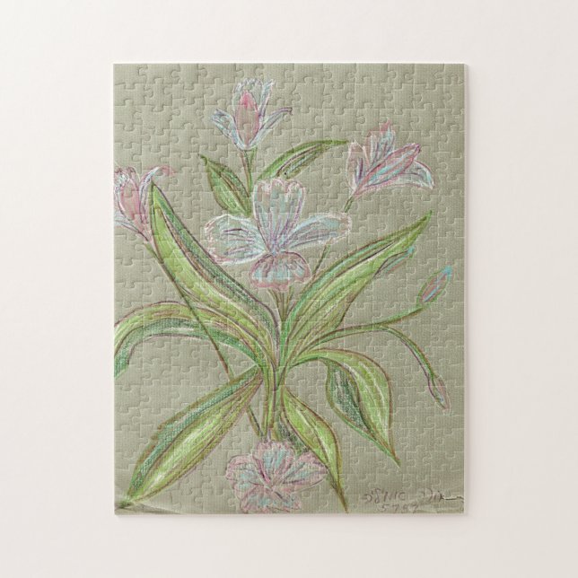 Flower Puzzle by Amilia Pussel (Vertikal)