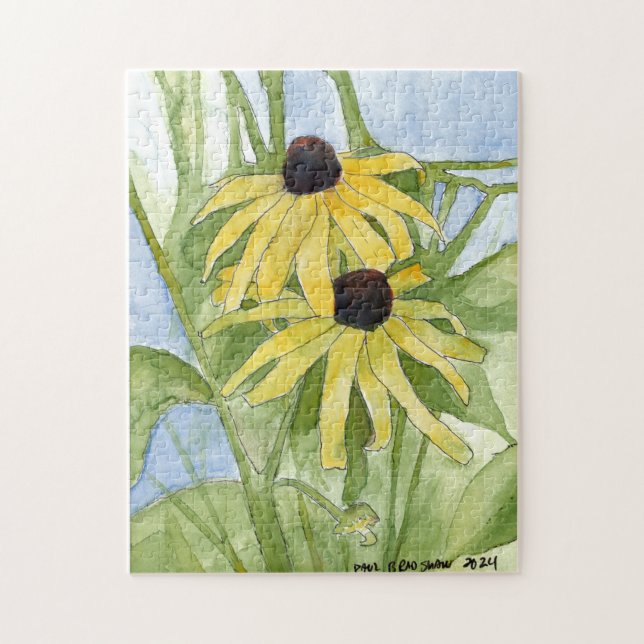 flower puzzle pussel (Vertikal)