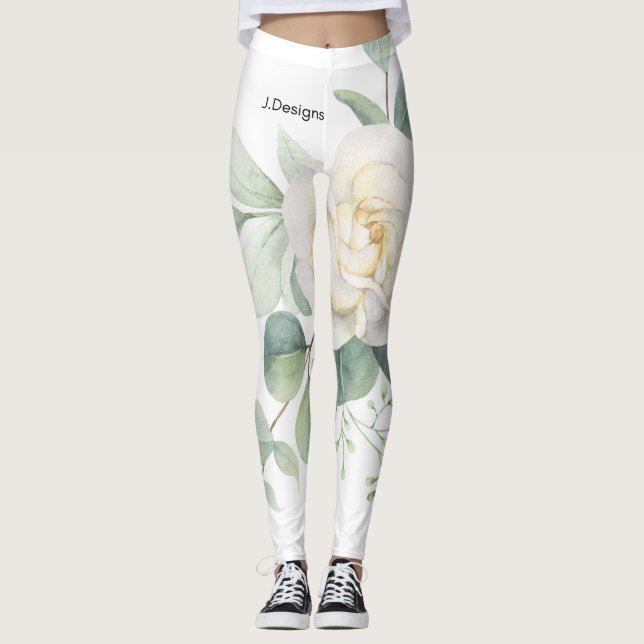 flower pwr collec leggings (Framsida)