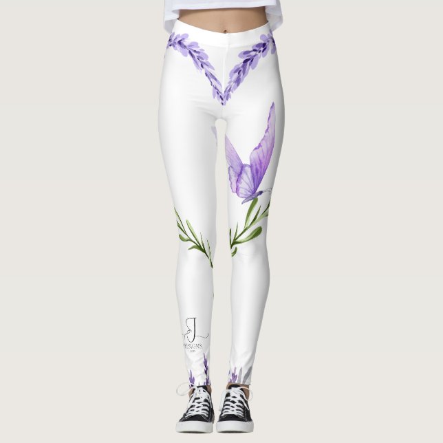 flower pwr collec leggings (Framsida)
