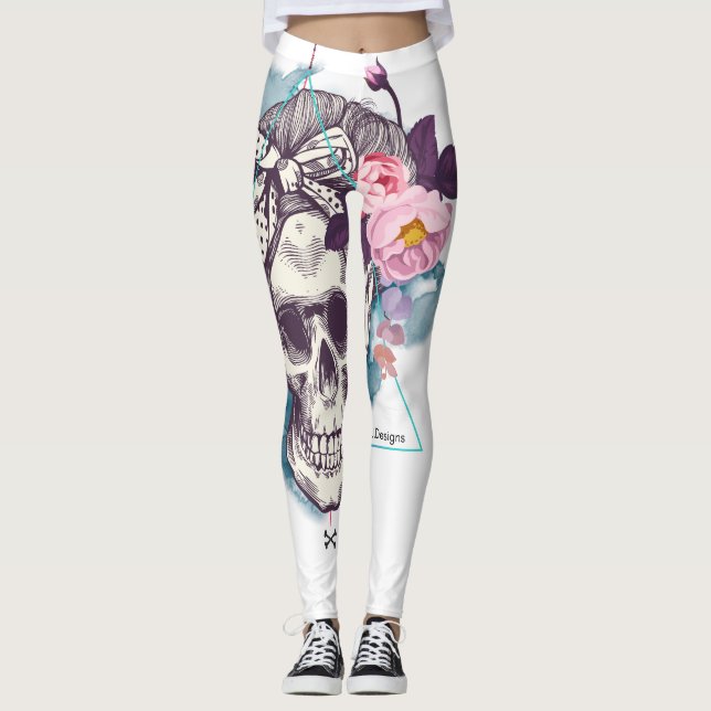 flower pwr collec leggings (Framsida)