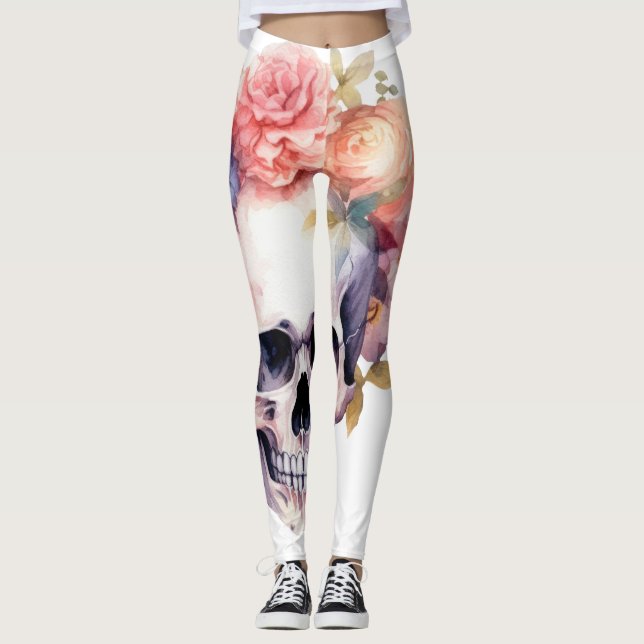 flower pwr leggings (Framsida)