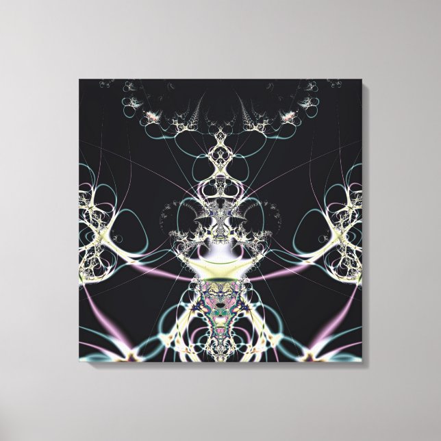 Flower Queen Canvastryck (Framsida)