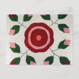 Flower Quilt Vykort