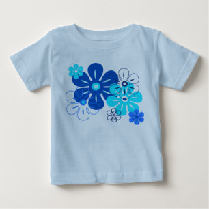 Flower Rain Hawaiian Retro Blommigt Tröja