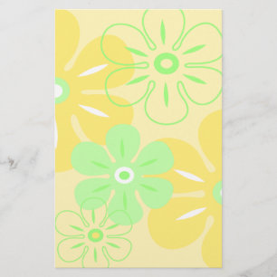 Flower Rain Tropical Stationary Brevpapper
