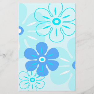 Flower Rain Tropical Stationary Brevpapper