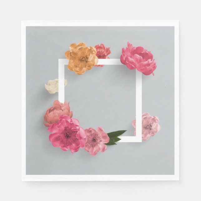 Flower Ram Pappersservett (Framsidan)