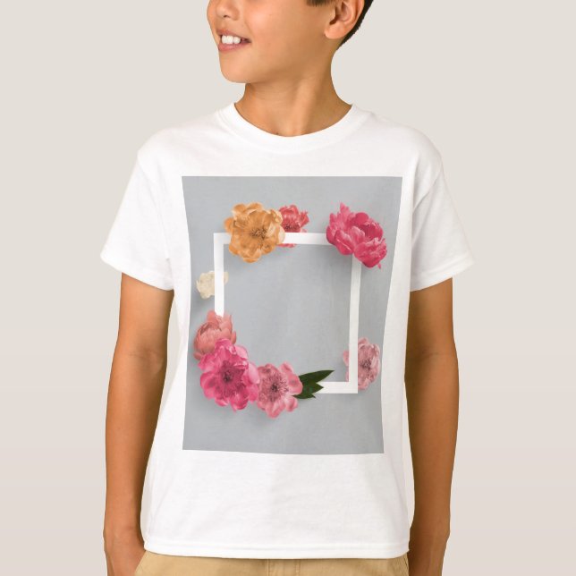 Flower Ram T Shirt (Framsida)