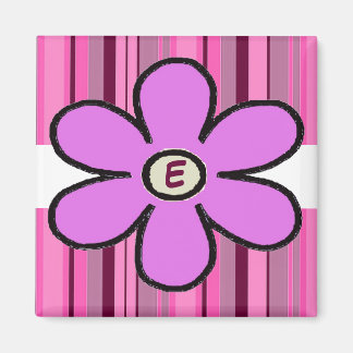 Flower Rand Initial Magnet