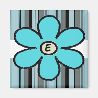 Flower Rand Initial Magnet