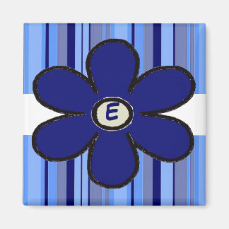 Flower Rand Initial Magnet