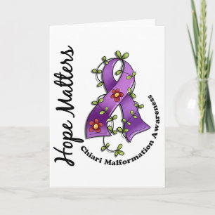Flower Ribbon 4 Hope Matters Chiari Malformation Kort